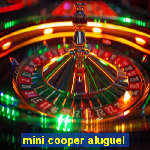 mini cooper aluguel